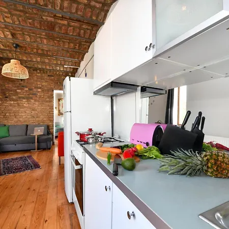 Taksim-galata Tower Is Almost In Your Bedroom And In The Balconies Rooftop Terrace With Golden Horn View דירה איסטמבול