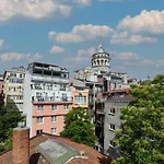 Taksim-galata Tower Is Almost In Your Bedroom And In The Balconies Rooftop Terrace With Golden Horn View Istanbul